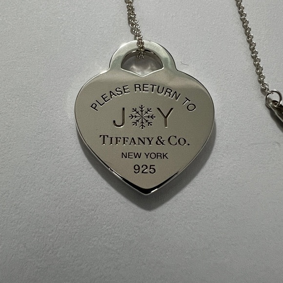 Tiffany & Co. Silver Joy Heart Pendant